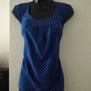 Candie's polk a dot top